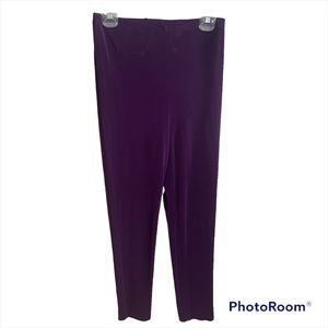 Superline Purple Polyester Pants